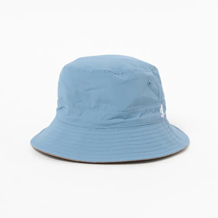 Grosir topi luar ruangan polos topi tabir surya nelayan katun topi ember reversibel kosong