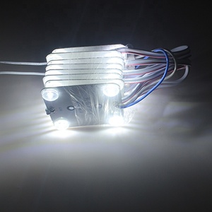 4LED บล็อกการสะท้อน SMD3030/พีซี220V โมดูลไฟแบ็คไลท์ LED โมดูลเลนส์ IP65แสงสีขาวอบอุ่น3W พลังงานโมดูล LED ต่างๆ - Product Image 2