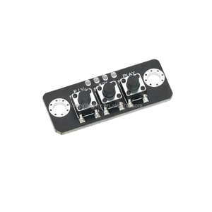 3 bağımsızlık düğmesi modülü mikrodenetleyici harici düğme mikro anahtar düğmesi kurulu - Product Image 1