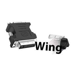 Precio de fábrica Adaptador DVI a VGA DVI Macho a VGA Adaptador hembra 1080P Conector de video 24 + 1 Pin para monitor Proyector de computadora - Product Image 2
