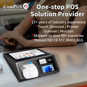 11.6 inch Windows 10 Pro POS hệ thống tiền mặt đăng ký Countertop POS Máy với máy in máy quét pin tùy chọn - Product Image 6