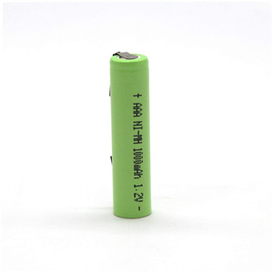1.2V Ni-MH <span class=keywords><strong>R03</strong></span> 1000mAh şarj edilebilir pil ile sekmeler ile uyumlu elektrikli traş makinesi yüksek güç statik uygulamalar
