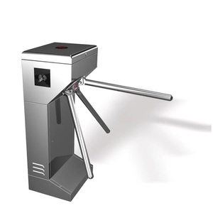 Sistema di controllo accessi di sicurezza interfaccia di comunicazione RS485 cancello barriera in acciaio inossidabile tornello automatico a treppiede - Product Image 5