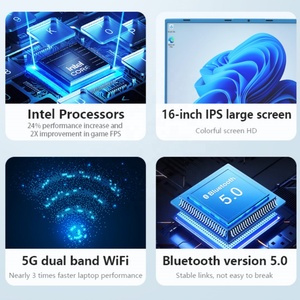 Nuevo estudiante OEM 16 pulgadas FHD Intel Celeron N5095 computadoras Notboot PC Windows 11 16GB Ram 512GB SSD portátil de negocios barato - Product Image 2