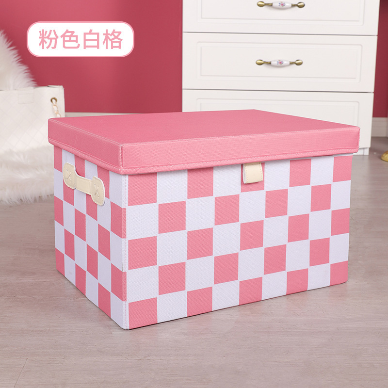 Pink and white checkered