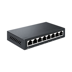 <span class=keywords><strong>8</strong></span>端口千兆以太网交换机管理1000Mbps智能网络切换器，带Web管理/802.3Q/VLAN/QOS/SNMP DC 5V 1A - Product Image 1