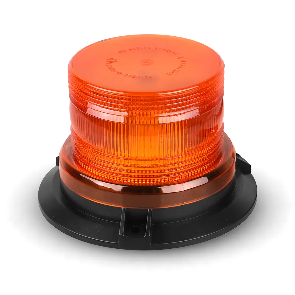 Высококачественный вращающийся Фонарь 12 В, светодиодный маячок 24 Вт, светодиодный предупреждающий фонарь для грузовых и аварийных автомобилей