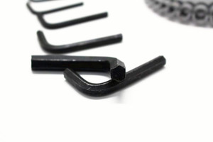 10 adet Allen anahtarı kiti anahtarı anahtarı onarım aracı için bisiklet tek taraflı L tipi anahtarı Hex anahtar anahtarı seti ile top End 10 Set - Product Image 6
