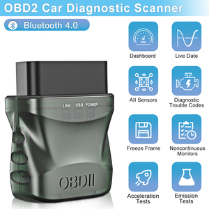 エンジン故障診断V015OBD2および診断機器カーリーダーコードカード診断ツール自動スキャナーカースキャナー - Product Image 4