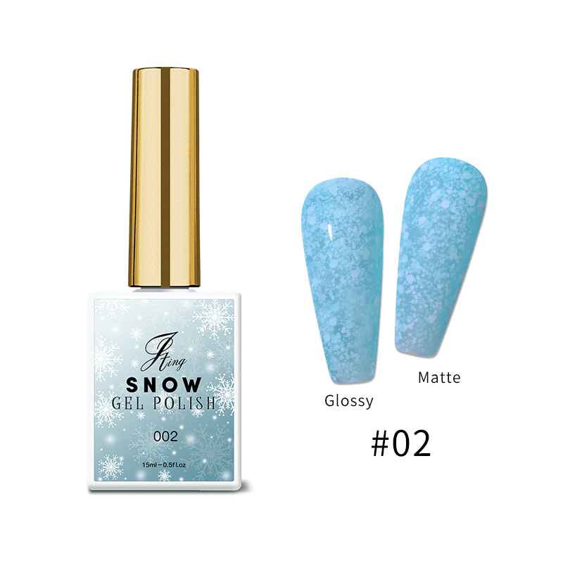 #02 Vernis gel neige