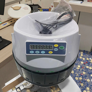 C560专业自动硬币分拣机发光二极管显示器100种货币硬币计数器包装纸/滚筒管美元硬币计数器 - Product Image 4