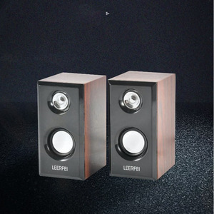 OEM-sistema de Audio para el hogar, altavoz de escritorio, PC, ordenador, minialtavoz Digital USB de madera Premium, venta al por mayor - Product Image 3
