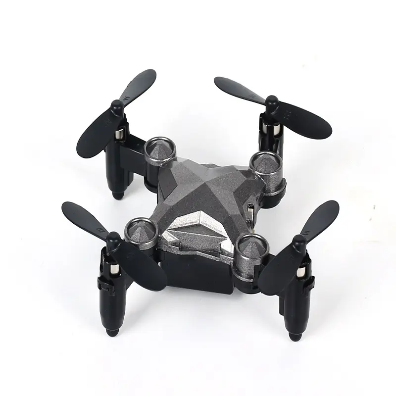 Quadcopter Nani Rc 4Chrc 2.4G, Kit Drone Mini dengan kamera HD Mini Nano untuk anak-anak dan dewasa