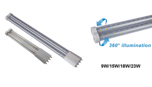 360 derece aydınlatma LED 229 W 15W 18W 23W titreşimsiz CE ROHS UL ERP onaylı 2approved PLL floresan lamba - Product Image 5
