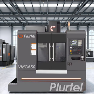 VMC650 Mini CNC freze makinesi merkezi dikey işleme CNC makinesi merkezi freze 3 eksen 4 eksen 5 eksen - Product Image 1