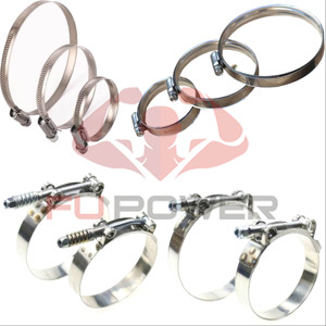 <strong>SUS304</strong> Stainless Steel T Bolt HEAVY DUTY Constant Tension <strong>Hose</strong> Clamp 19mm Band with M6 Lock