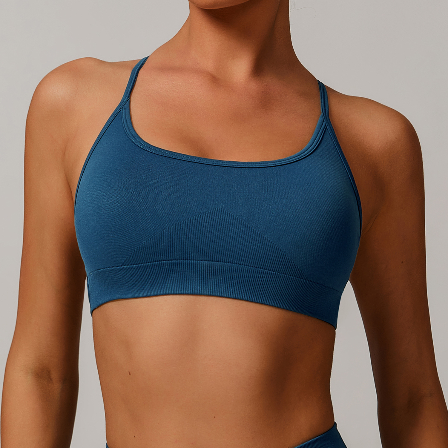 Navy bra