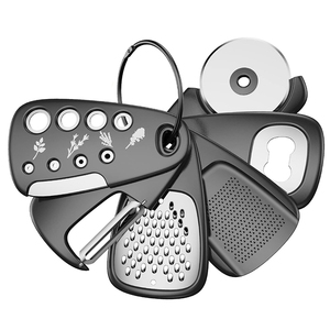 Bộ dụng cụ gọt rau đa năng, dễ cất giữ, phụ kiện nhà bếp độc đáo, bộ dụng cụ nhà bếp 6 trong 1 tiết kiệm không gian - Product Image 1