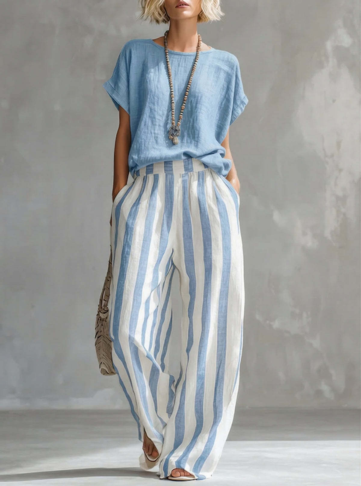 ZY26050516-6 Bleu clair