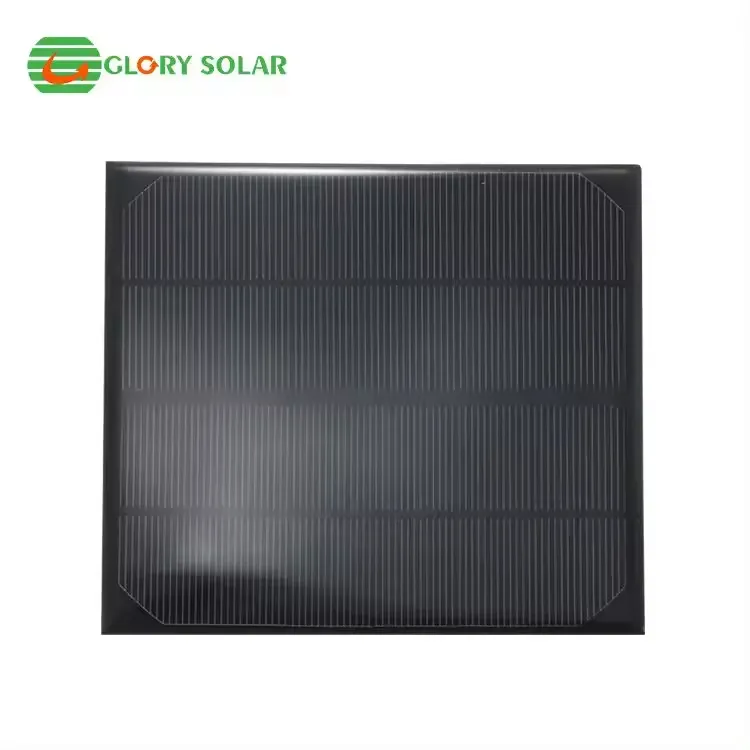 Aangepaste 165*165 Zonne-Energie Module Paneel Enkele Polysilicium Solar Mini Druppel Lijm Paneel 4.5W/6V
