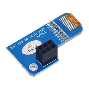 Display Modul 0,91 Zoll OLED 128 × 32 I2C IIC SSD1306 blaues OLED für Raspberry Pi