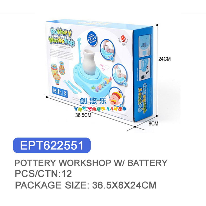 EPT622551-Taller de Cerámica Eléctrica (12 piezas/caja)