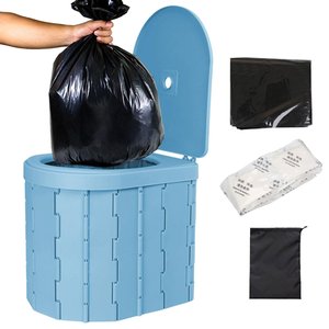 Hiking Beach <strong>Boat</strong> Long Drive Travel <strong>Porta</strong> Potty Caravan Camper Stool Trailer Plastic Portable Toilets Camping Mobile Toilet
