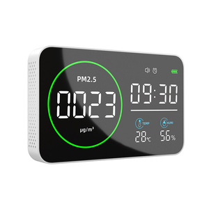 大気汚染を検出するためのスマートWifi 4in1 PM2.5メートル大気質モニター湿度計センサー検出器 - Product Image 1