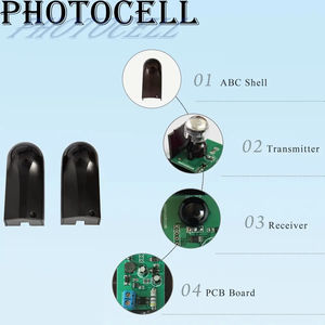 HW07 Автоматический Дверной инфракрасный датчик луча фотоэлемент для ворот сигнализация датчик безопасности для открывания гаражных ворот - Product Image 4