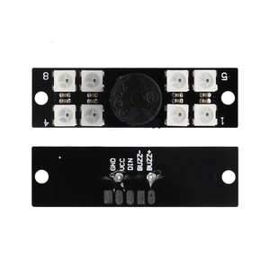 WS2812B 8หลักRGBโมดูลFlight Controller Monitorเครื่องตรวจจับBuzzer Alarm DIYชุด - Product Image 2