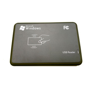 เครื่องอ่านบัตร RFID LF/HF เครื่องอ่านชิปเครื่องอ่านเดสก์ท็อป USB สำหรับระบบควบคุม - Product Image 2