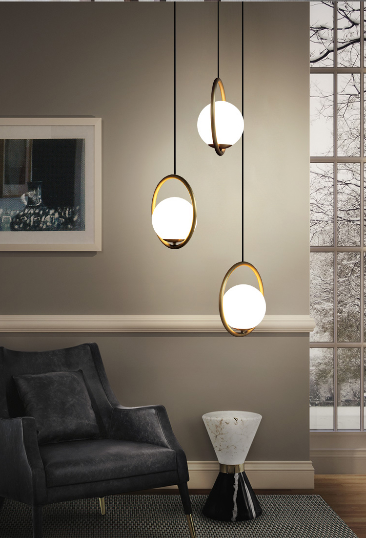 New design restaurant  Natural wood Restaurant Business chandelier pendant lamp