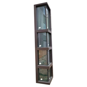 Hurricane Proof Frame Festes Fenster Gehärtetes Glasfenster Halbkreis förmiges festes Fenster - Product Image 5
