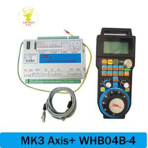 Ethernet portu 3 4 6 eksen hareket kontrol panosu oyma makinesi CNC denetleyicisi için MACH3 kablosuz el çarkı - Product Image 3