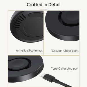 Itian แท่นชาร์จนาฬิกาแม่เหล็กไร้สายตั้งโต๊ะพับได้บางเฉียบแท่นชาร์จสำหรับ Apple iWatch Series 8/7/6/5/4/3/2 /se อัลตร้า - Product Image 6