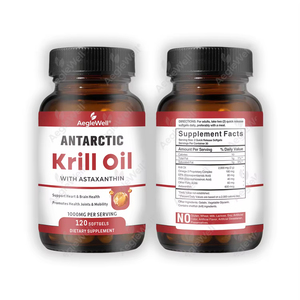 OLLI 1000mg antarktika Krill yağı kapsülleri yetişkinler için lal saf özel etiket diyet takviyesi - Product Image 2