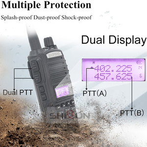 Precio Walkie Talkie Baofeng 8W sistema de intercomunicación inalámbrico banda Dual portátil UV82 Woki-Toki radios de largo alcance - Product Image 3
