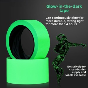 Màu Xanh Lá Cây Huỳnh Quang PVC Tự Phát Sáng Cầu Thang Bước Giai Đoạn Cảnh Báo Nhận Dạng Băng Sáng Sticker Phát Sáng Trong Bóng Tối Băng - Product Image 6