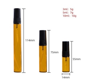 <strong>Empty</strong> 14mm 2ml <strong>2.5ml</strong> 3ml 5ml 10ml 15ml Glass clear Amber Spray <strong>Bottle</strong> - Product Image 6