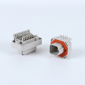 Manufacture Made <strong>6Pin</strong> Connector Socket Circuit Board Waterproof PCB Straight Automotive <strong>Headers</strong> DT15-6P - Product Image 4