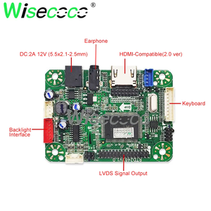 Wisecoco 10.6 pollici 1920*1080 FHD LTL106HL01-001 IPS Display LCD 51 pin LVDS scheda Controller per Raspberry Pi Pad Tablet - Product Image 6