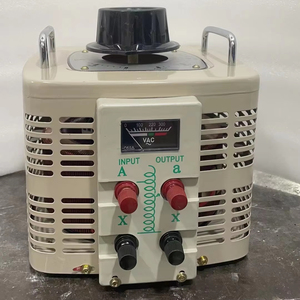 10KVA regulador de voltaje monofásico transformador variable 220V Salida 0-250V
