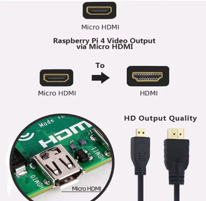 Nuevo Raspberry Pi 4 Modelo B Kit 2G/4G RAM Board + ABS Case + Heatsink + 32/64 Tarjeta SD + Micro Cable + Adaptador de corriente para Pi 4 4B - Product Image 6