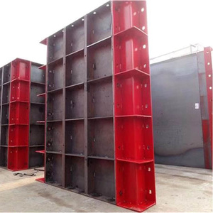 Encofrado de columna de acero para construcción de hormigón Sistema de encofrado de hormigón de chapa metálica - Product Image 5