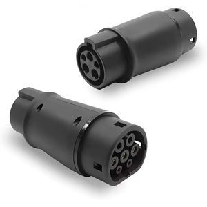 新条件电动汽车充电器1型公适配器SAE J1772 1型2型适配器转换1型2型母电动汽车适配器 - Product Image 1