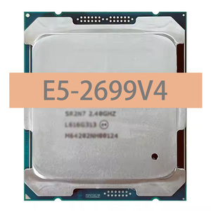 Orijinal intel E5 2699 V4 sunucu işlemcisi Xeon E5 2.2GHZ sunucu CPU E5 2696 V3 E5 2650 V4 E5 2670 V3 E5 2699 V4 - Product Image 1