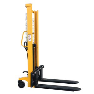 仓库工厂手动堆垛机手动液压叉托盘提升机起重处理机 - Product Image 3