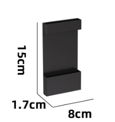 Porte-paille noir