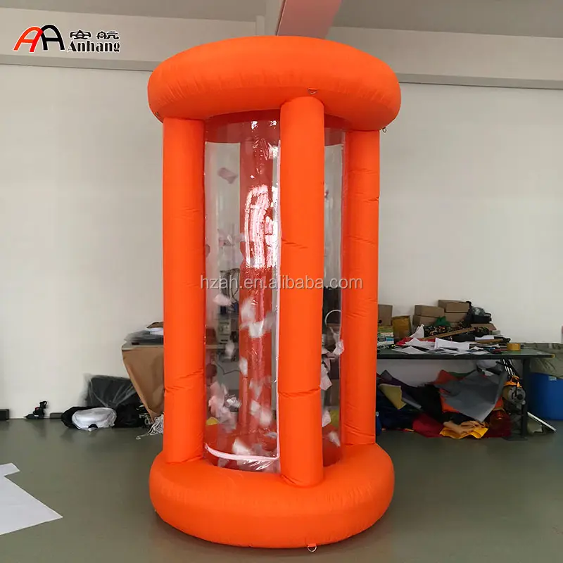कारखाने बिक्री प्रचार Inflatable पैसे मशीन विज्ञापन Inflatable नकद हड़पने