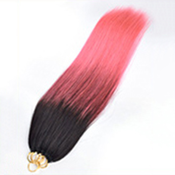 12 3rd-generation feather hair extensions